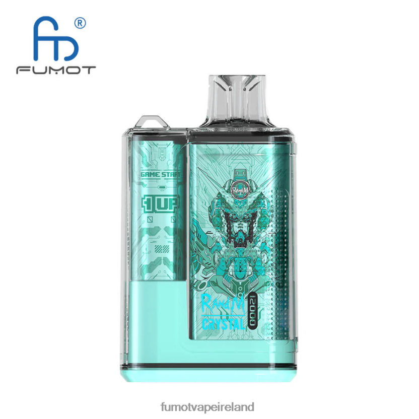 Fumot Crystal 20ML 12000 Disposable Vape Box (1 Piece) T6F626278 | Fumot Price Red Apple ice